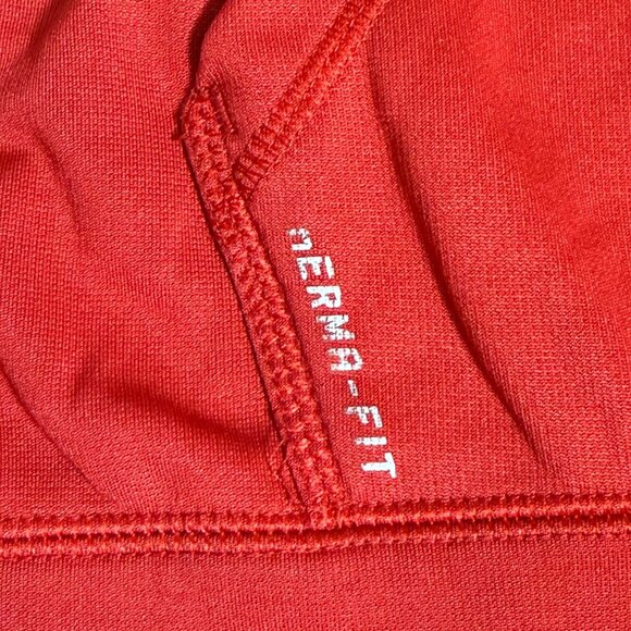 Nike Mens Red Pullover Hoodie L Polyester - Picture 8 of 11